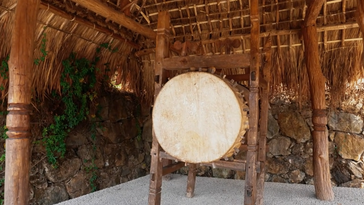 The sacred drums of the Lahu people