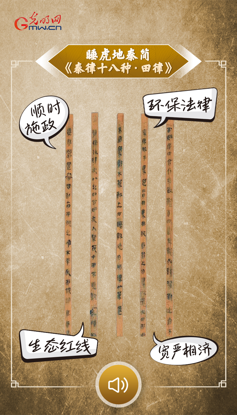 “文物会说话”有声海报|春满山河,赴一场人与自然的浪漫之约 “文物会说话”有声海报|笔墨留痕处,是2000多年前的“生态红线”